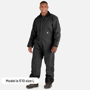 Berne Heritage Duck Insulated Coverall L Short NWT